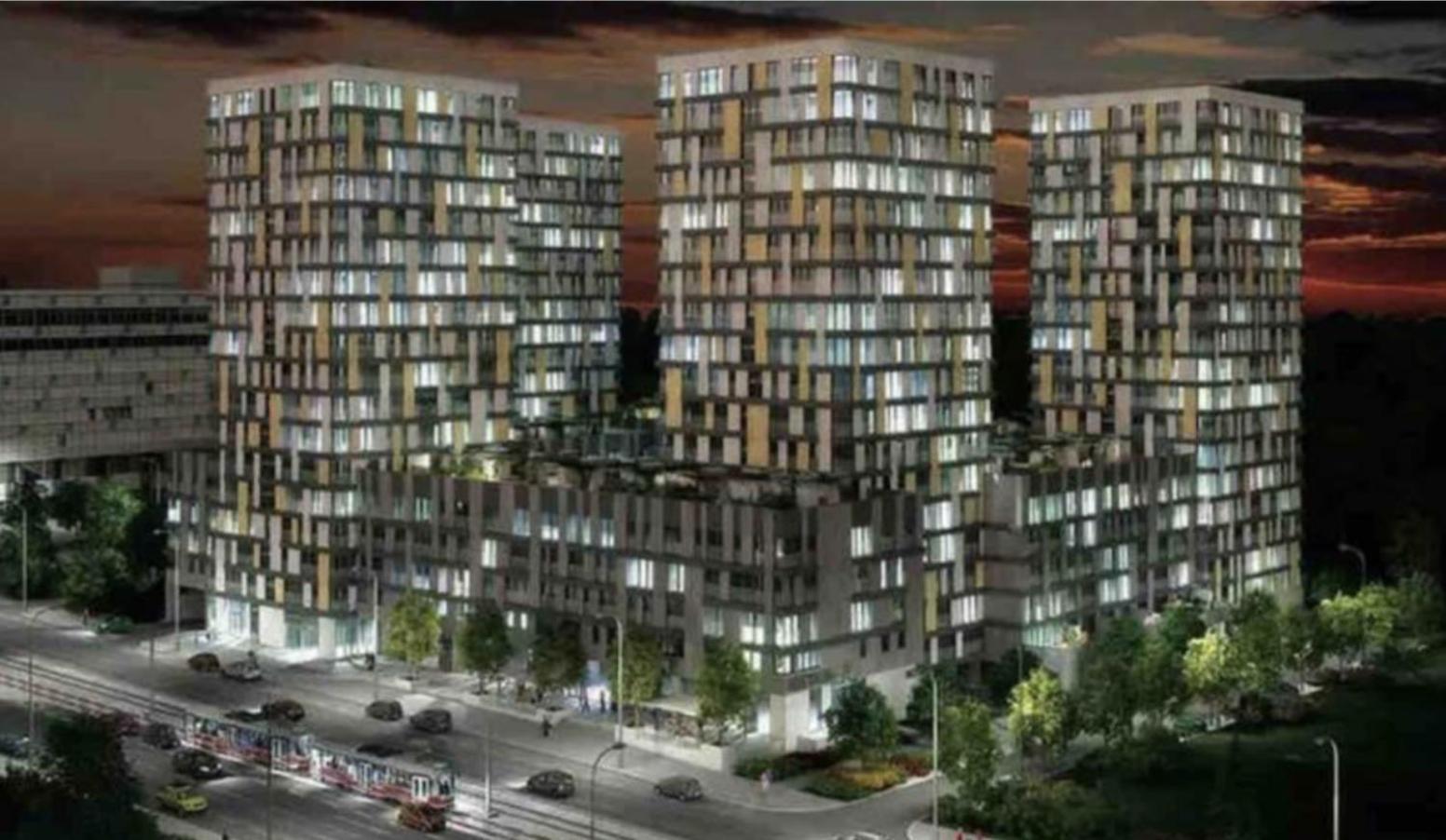 Residence Garden Tower - Parking Прага Екстериор снимка
